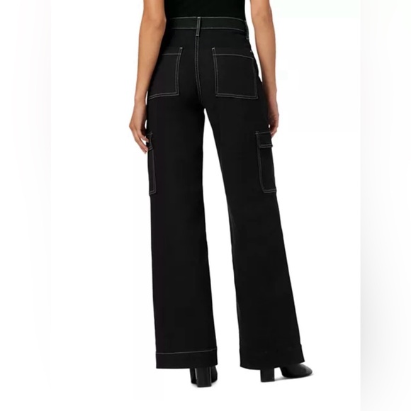 NWT - Joe’s Jeans Collection The Farrah Cargo Pants in Black Size 26 - Picture 13 of 14